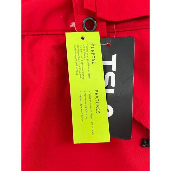 Tesla Gear TSLA Womens Red Insulated Cargo Snow Pants Adj Waist - Picture 5 of 14